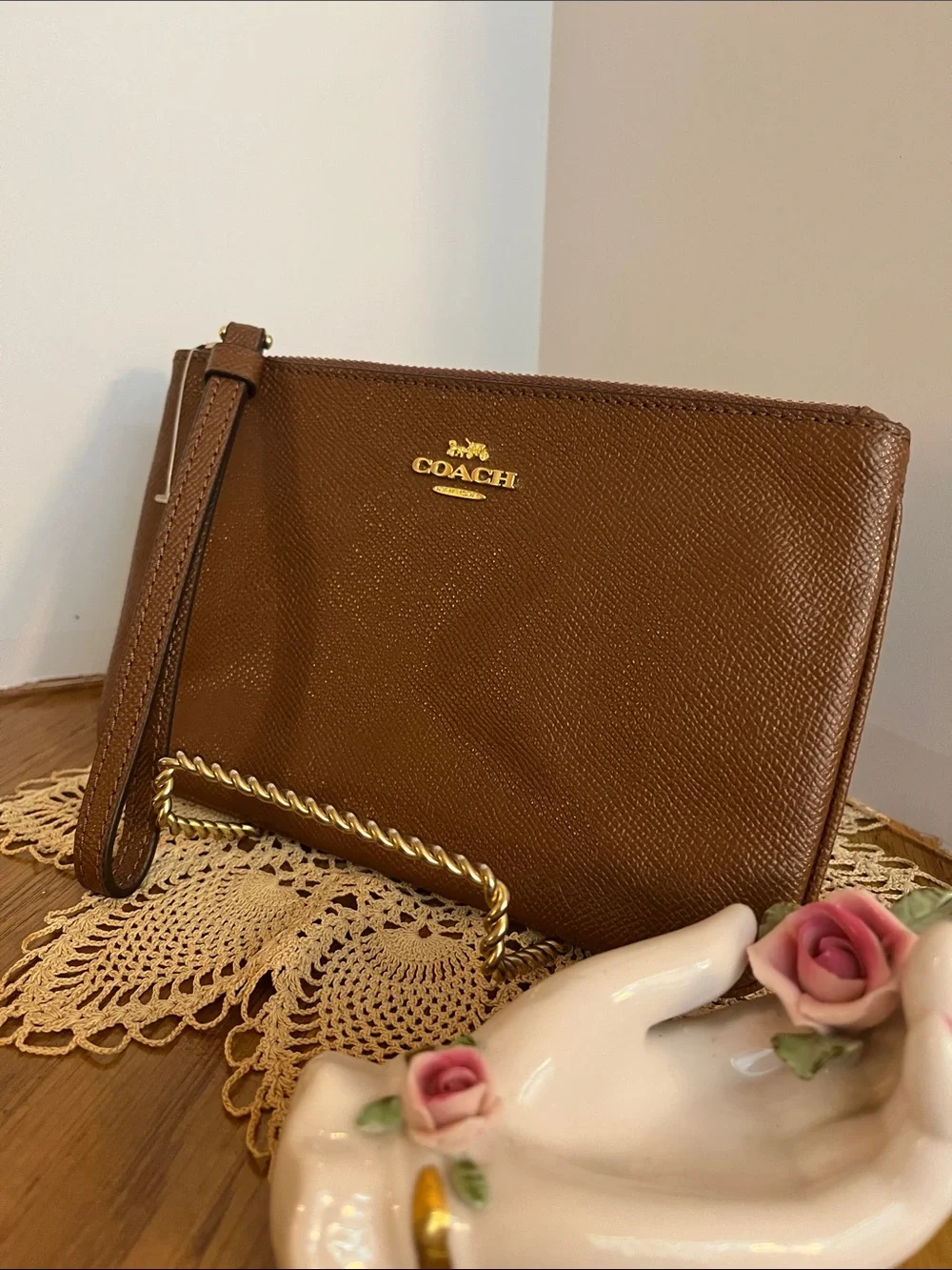 Coach wristlet rich